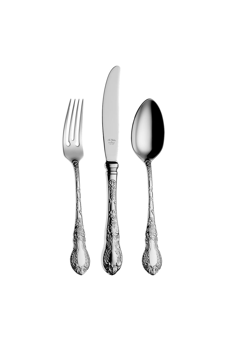 Aryildiz ciragan prestige 89 Piece 12 Place Setting Flatware Set - MALLTURK