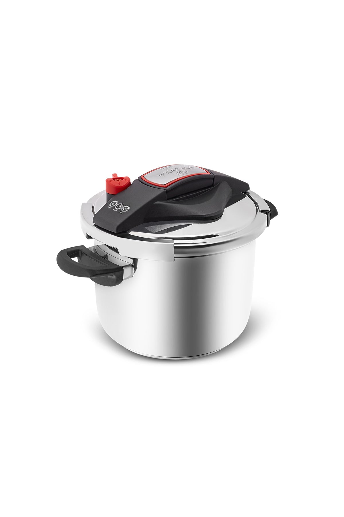 Karaca Perfect Red induction Base Pressure Cooker Set 4.6 Lt - MALLTURK