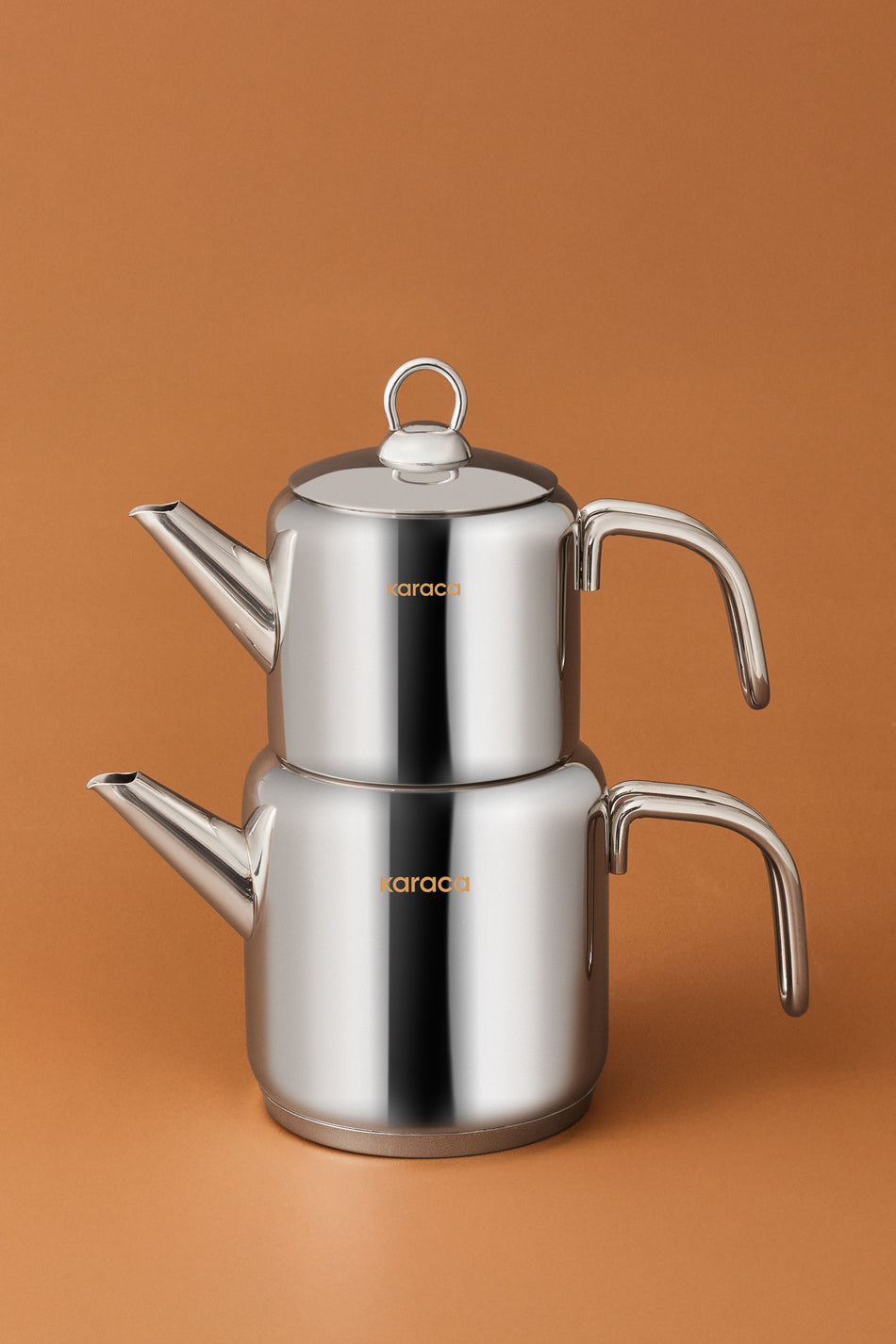 Karaca New Mani Midi Size induction Base Teapot Set - MALLTURK