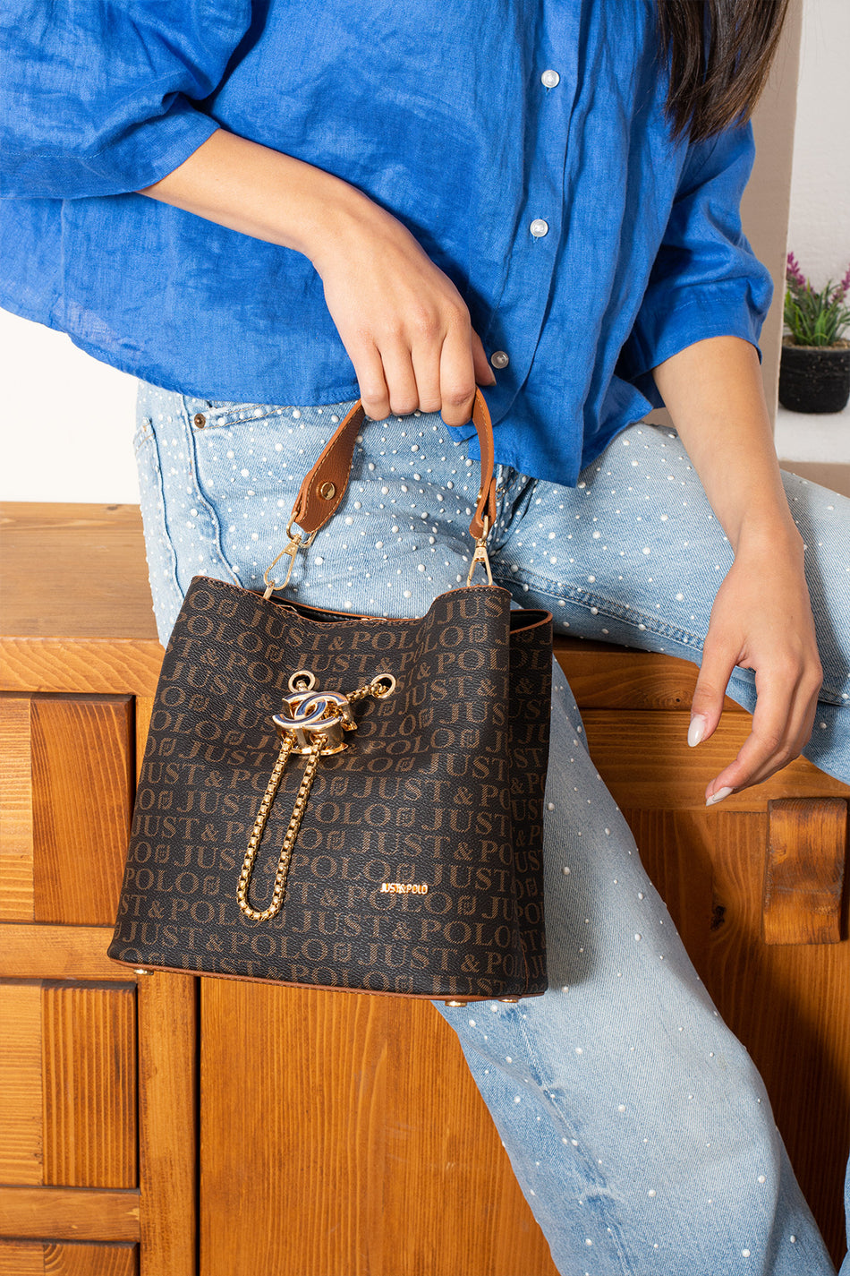 Just Polo Women's Hand and Shoulder Bag NEW SEASON 9004