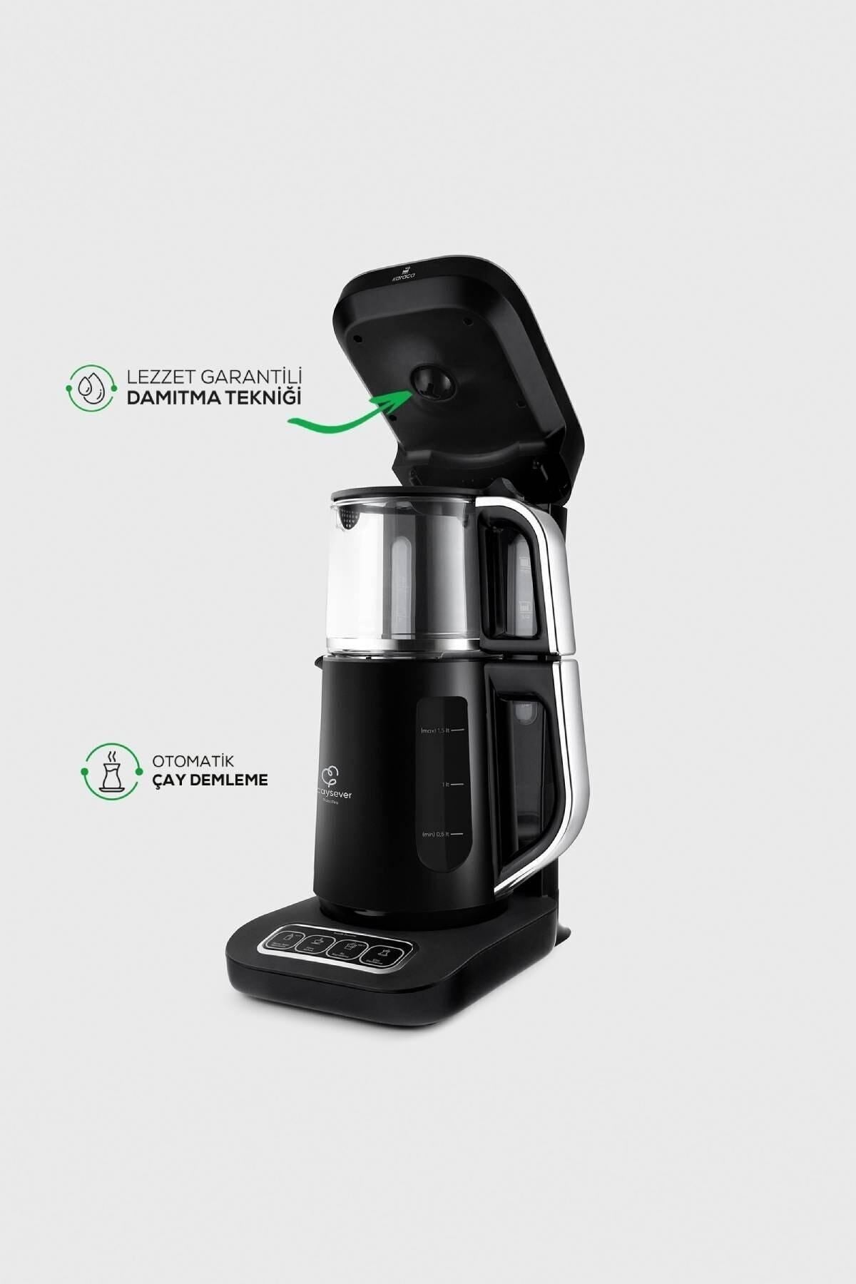 Karaca Robotea Pro 4 in 1 Talking Tea Maker Chrome - MALLTURK