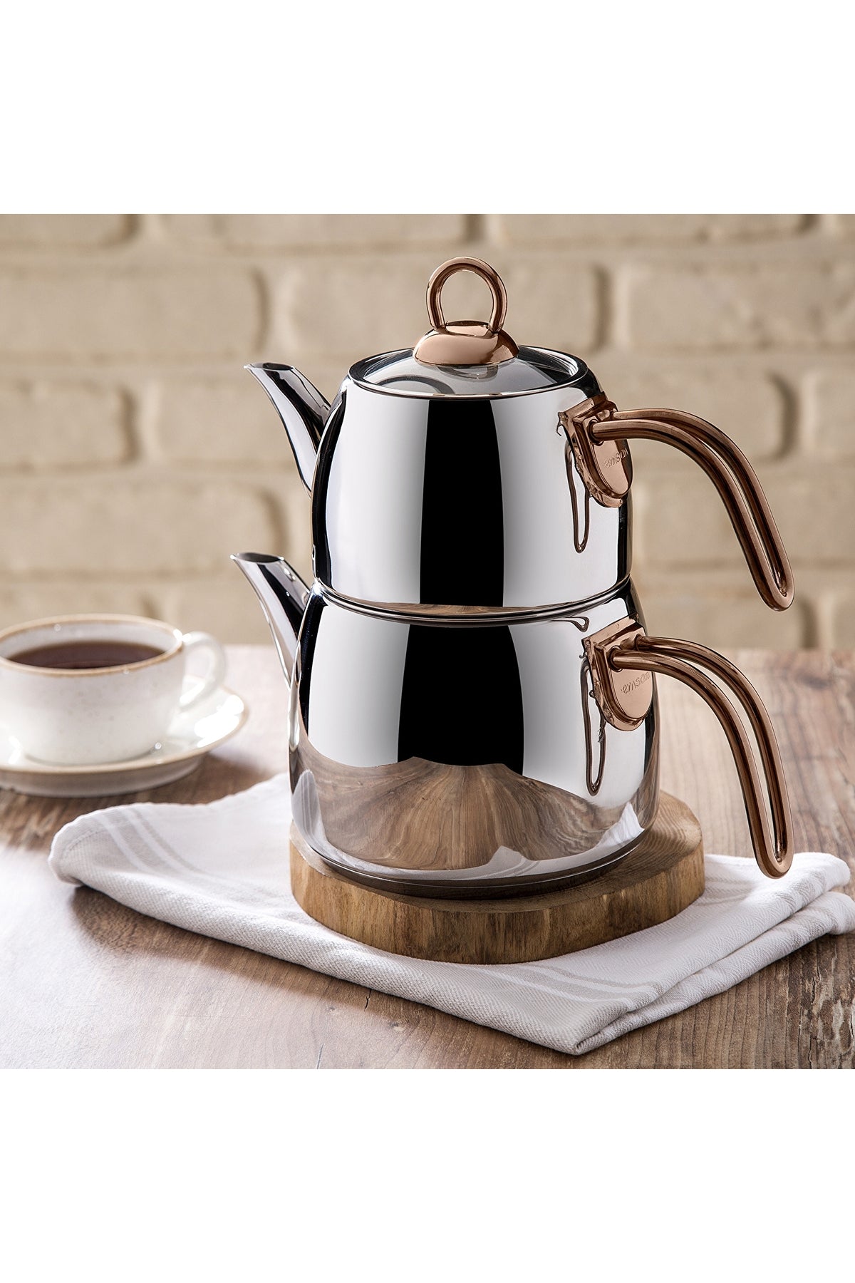 Emsan Teatanyum Midi induction Base Teapot Set - MALLTURK
