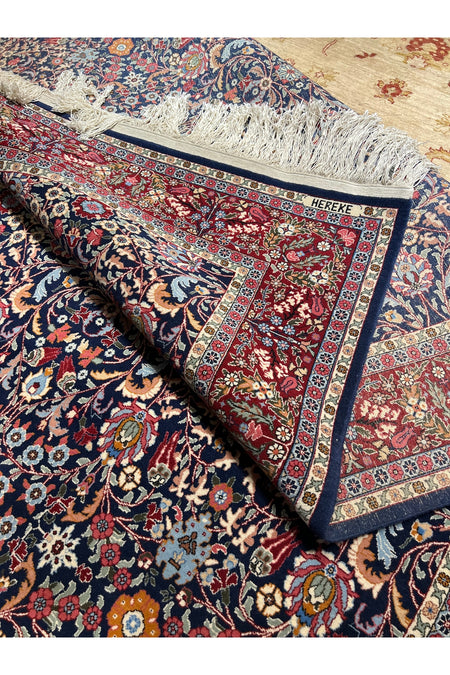 RD RAMAZAN DAG Hand Rug Art Hand-Woven Hereke Rug Imzalidir Lalezar Design Size 300x200 - MALLTURK