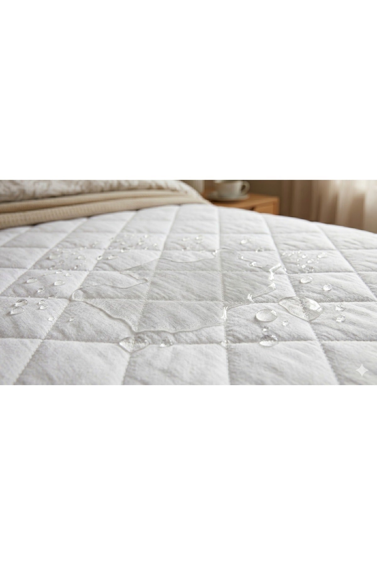 calove Waterproof Quilted Fitted Mattress Protector - MALLTURK