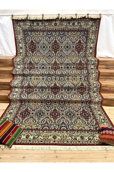 SIRVAN Rug Hand-Woven Hereke Rug - 207 x 360 - MALLTURK