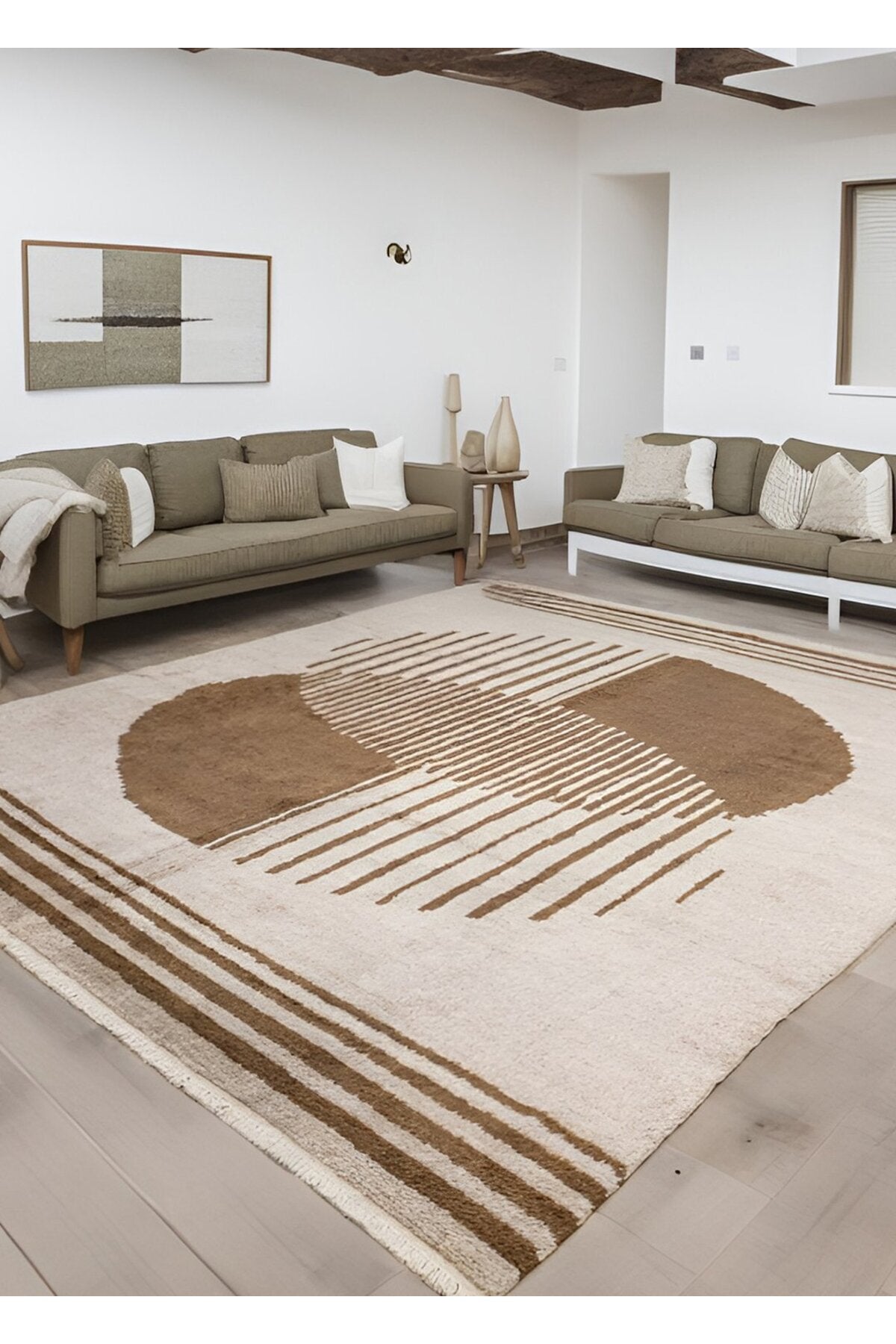 Soho Antiq Havin Modern Pattern Hand-Woven Rug 305x330 cm - MALLTURK