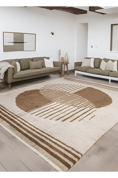 Soho Antiq Havin Modern Pattern Hand-Woven Rug 305x330 cm - MALLTURK