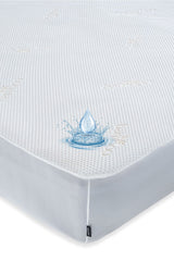 VISCOTEX Bamboo Premium Waterproof Bamboo Fitted Mattress Protector - MALLTURK