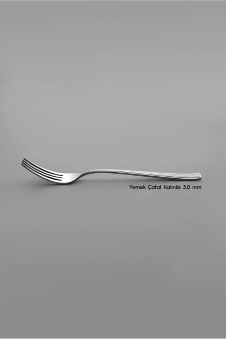 Nehir katre Plain 72 Piece karton Boxed Flatware Set - MALLTURK