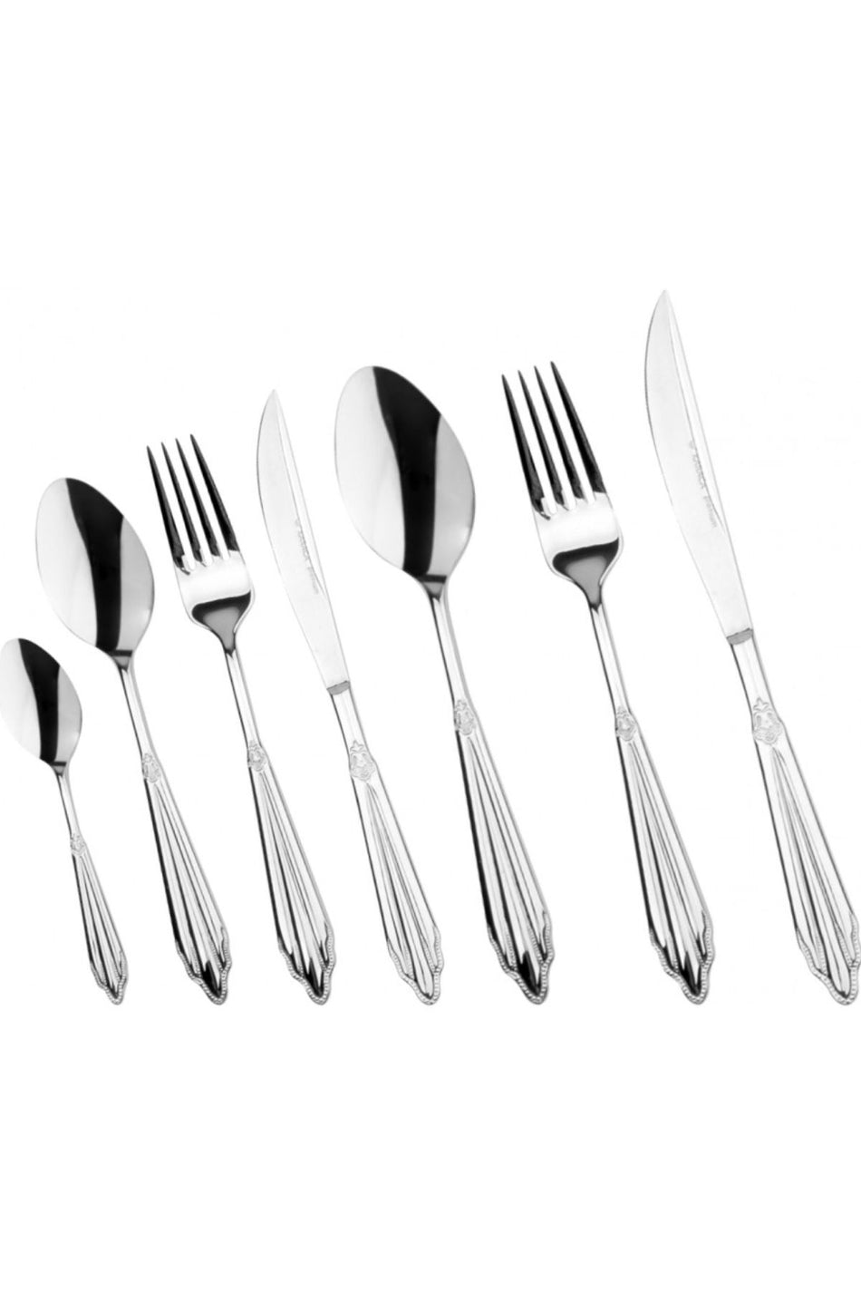 Karaca mantilla 84 Piece 12 Place Setting Boxed Flatware Set - MALLTURK