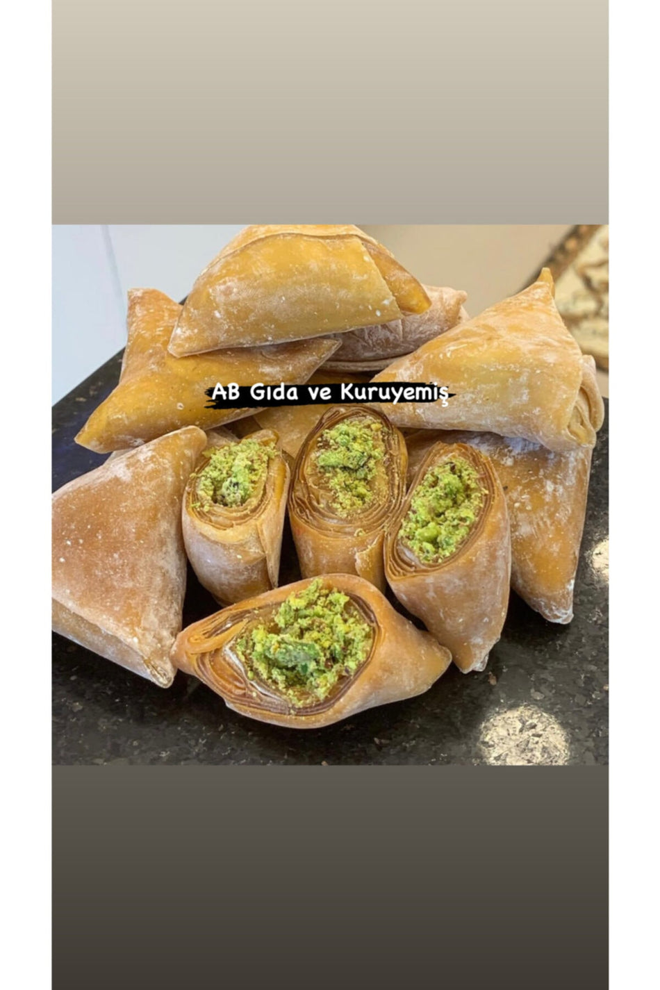 AB gida Pistachio Triangle - MALLTURK