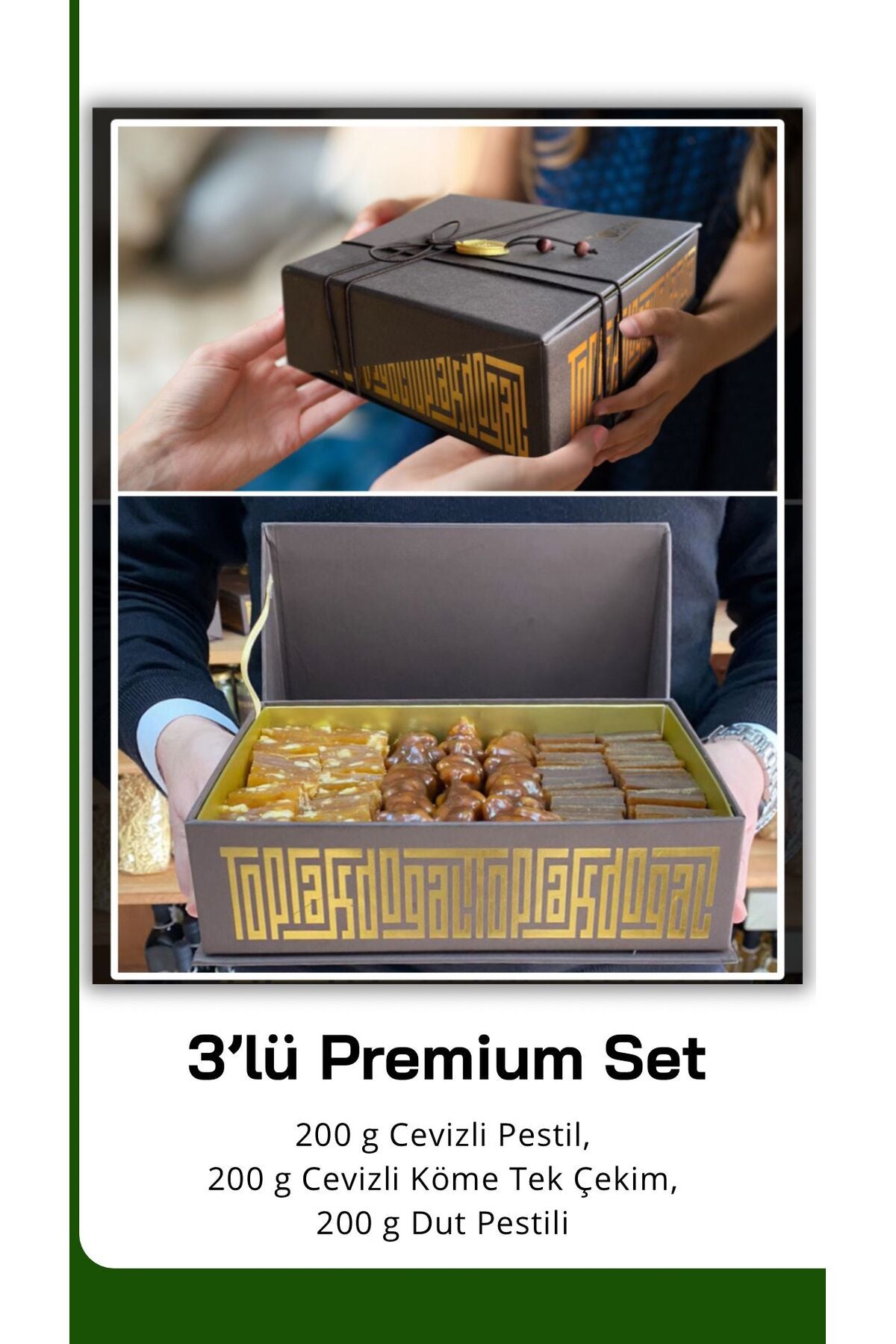 Toprak dogal premium Gift Box kutu - MALLTURK