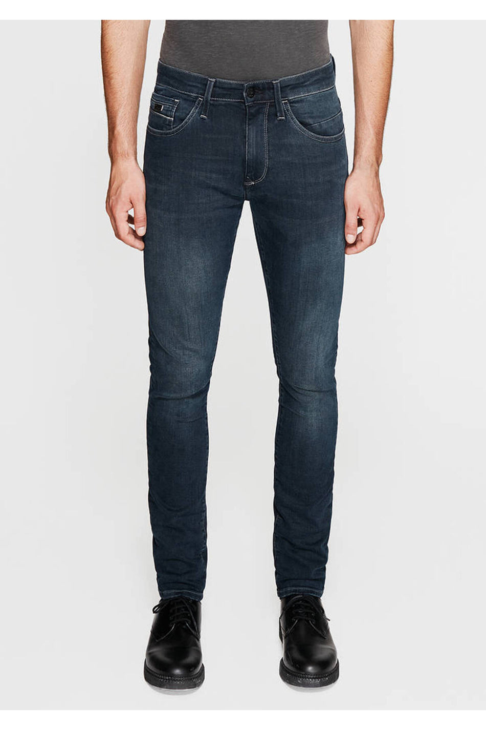 Mavi 0042426976-Fw James Shaded ink Mavi Jet Black Men's Jeans - MALLTURK