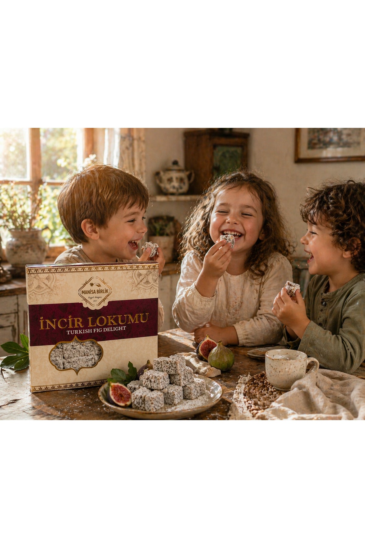 MANISA birlik Fig Turkish Delight 300 g - MALLTURK