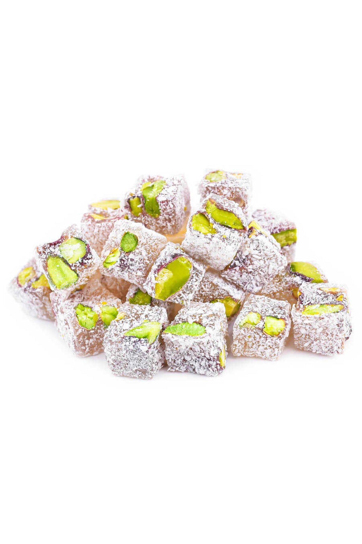 TAZE7 Coconut Double Roasted Turkish Delight 500 g - MALLTURK