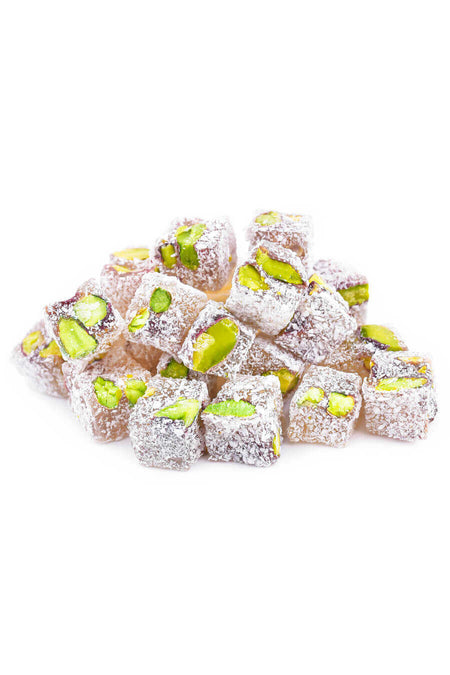 TAZE7 Coconut Double Roasted Turkish Delight 500 g - MALLTURK