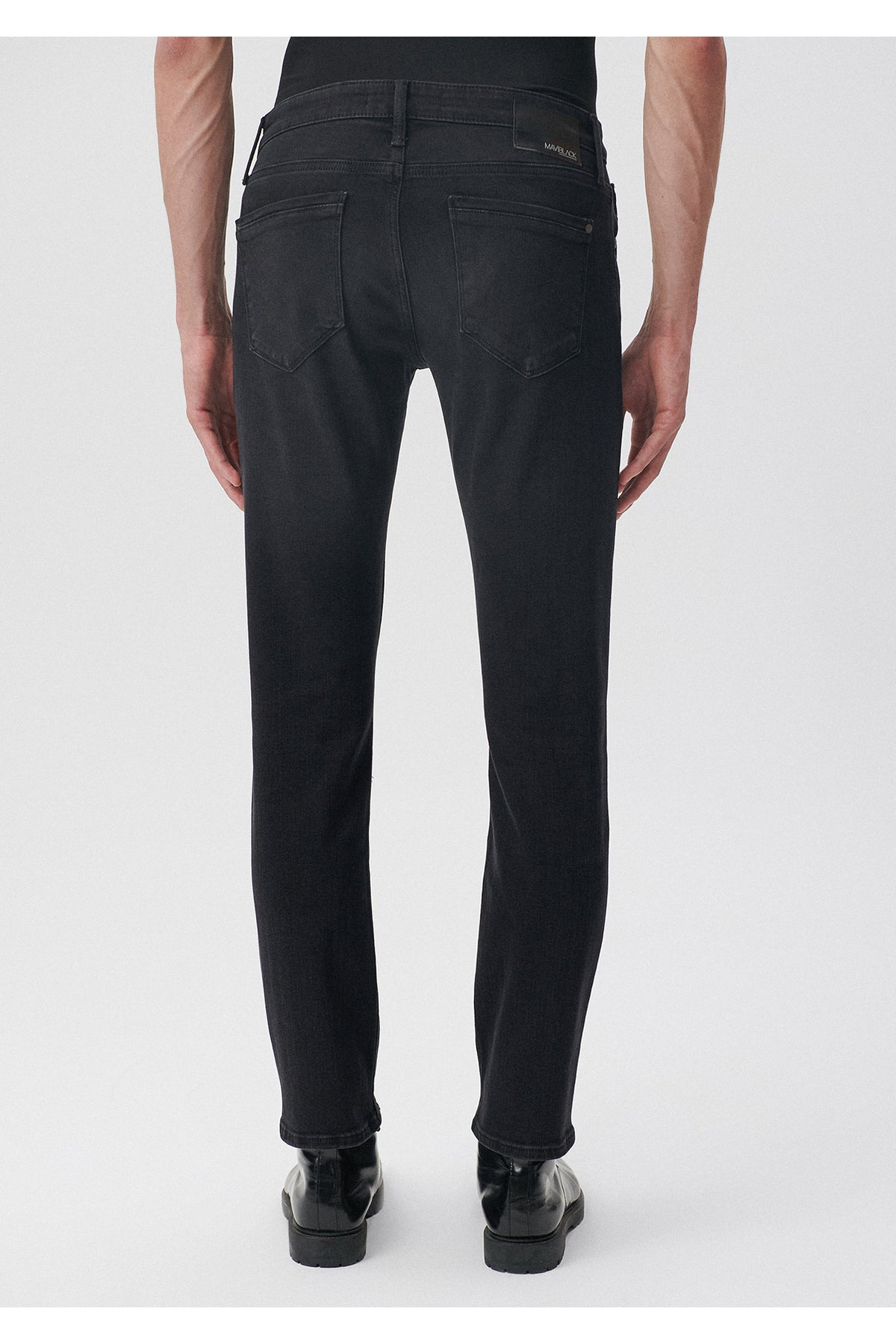 Mavi Marcus Black Anthracite Jeans 0035185184 - MALLTURK
