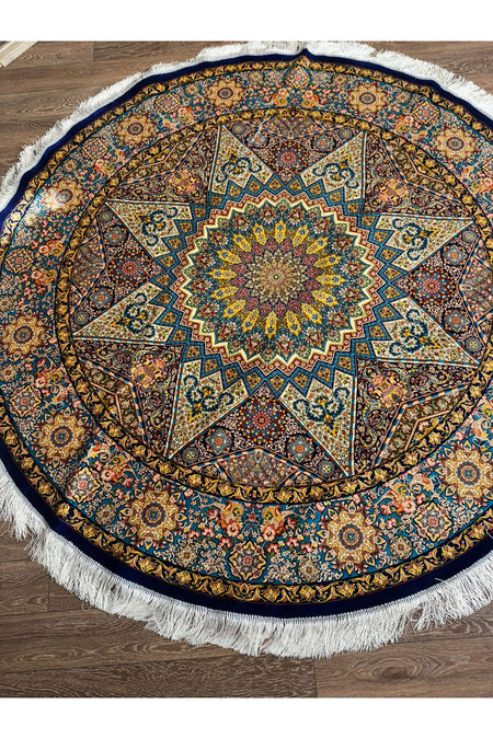 Rustikev Iranian Silk Rug - MALLTURK