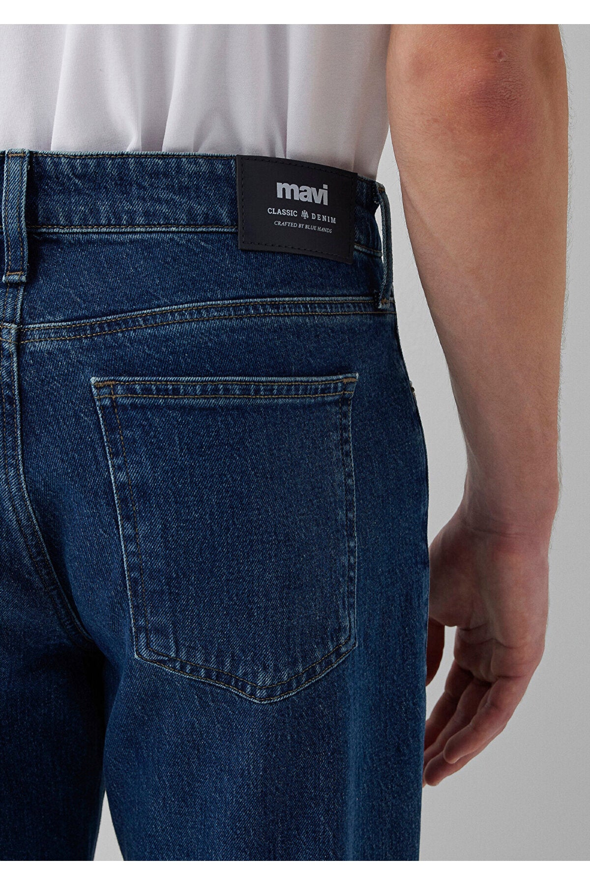 Mavi MARLON Classic Denim Dark Denim Trousers 0019166-90387 - MALLTURK