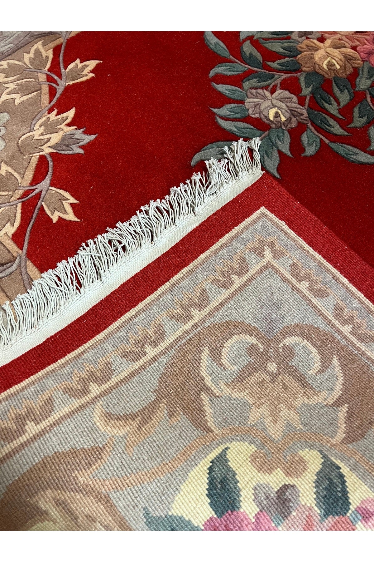 RD RAMAZAN DAG Hand Rug Art Hand-Woven Embossed Chinese Rug Premium Quality Wool Weave Size 240x170 - MALLTURK