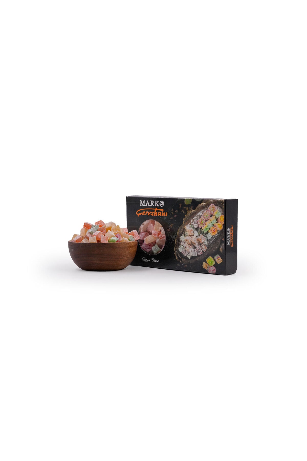 Cerezhani Powdered Sugar Mini Turkish Delight 250 g - MALLTURK