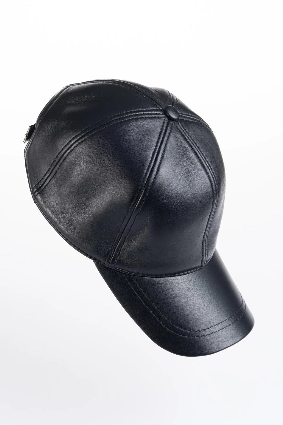 Fubileather Unisex Baseball Leather Cap - Genuine Leather Cap