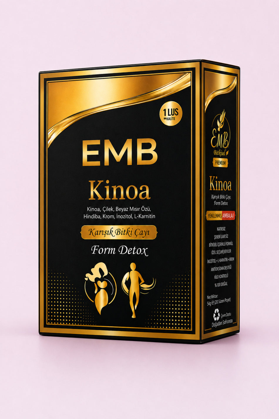 emb Special Formula Herbal Detox Quinoa Tea 30 Pack