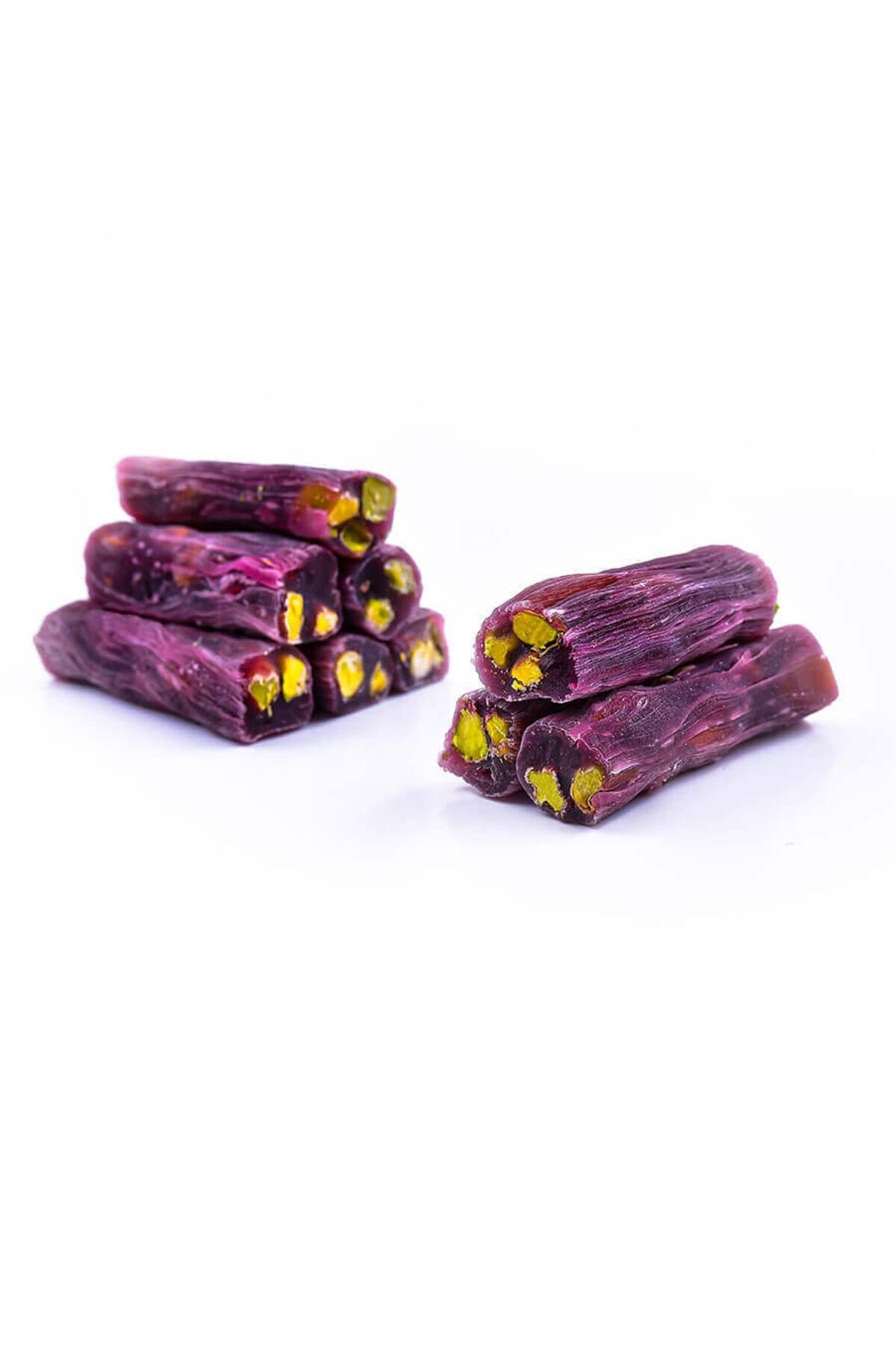 TAZE7 Blackberry Flavored Pistachio fitil Turkish Delight 300 g - MALLTURK