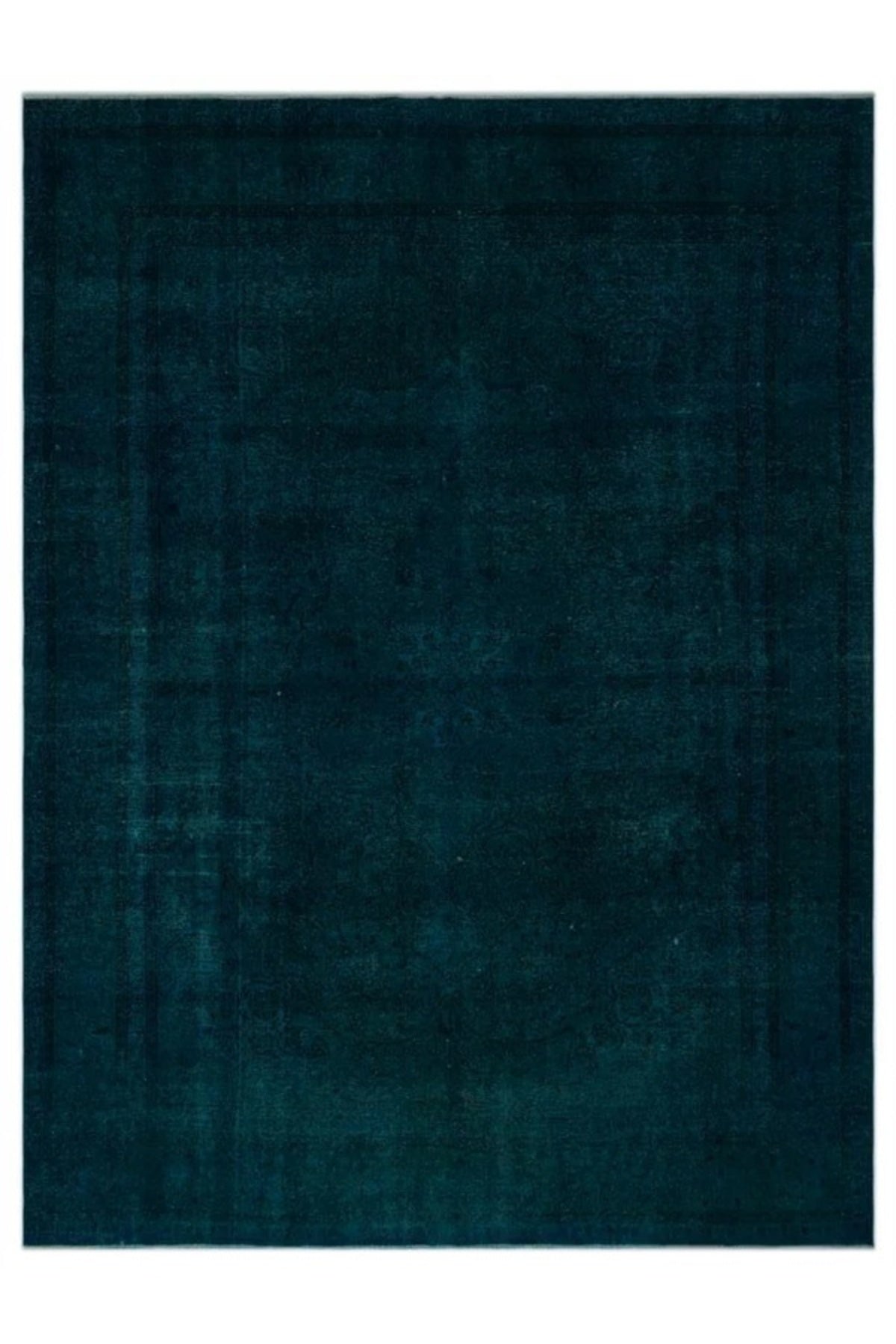 Apex Rug Distressed Vintage Rug XLarge Hand-Woven Natural Turquoise 24507 301 x 395 cm - MALLTURK