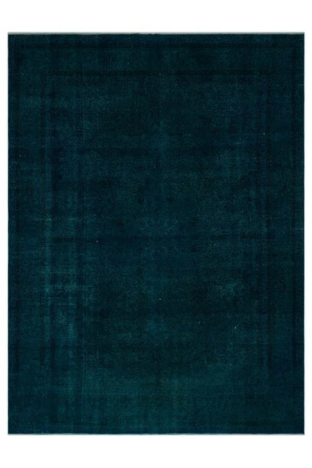 Apex Rug Distressed Vintage Rug XLarge Hand-Woven Natural Turquoise 24507 301 x 395 cm - MALLTURK