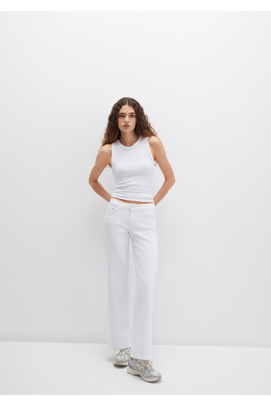 Mavi Deli Dolu Everyday White Jeans 1010485183 - MALLTURK