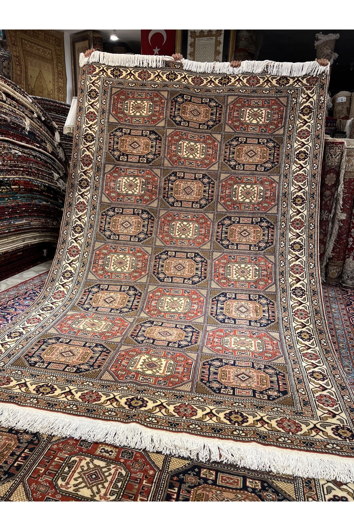 RD RAMAZAN DAG Hand Rug Art Hand-Woven Kayseri Bunyan Rug Premium Quality Size 300x200