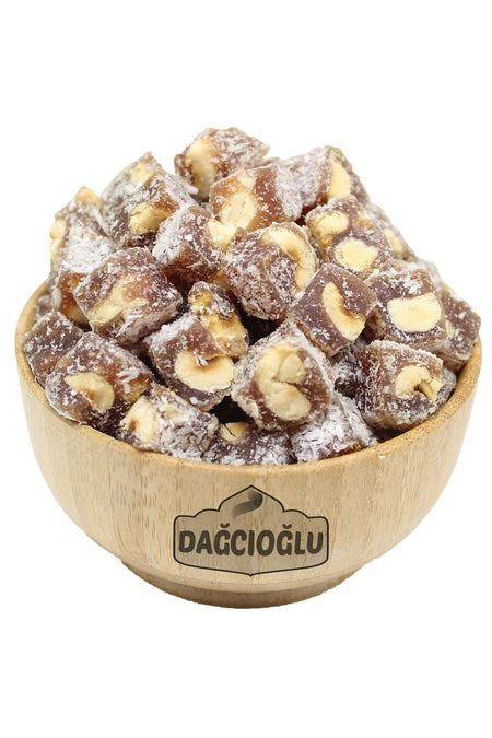 Dagcioglu Double Roasted Hazelnut Turkish Delight 250 g - MALLTURK