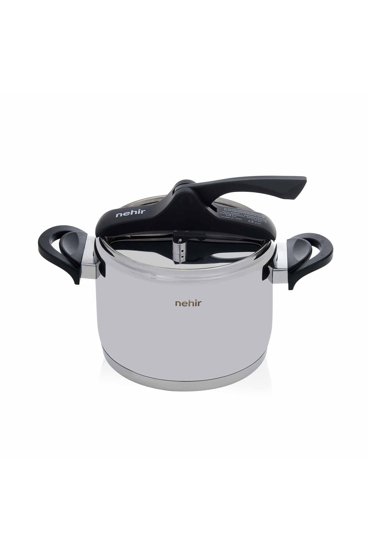 Nehir Silver Trend Pressure Cooker - 6 Lt - MALLTURK