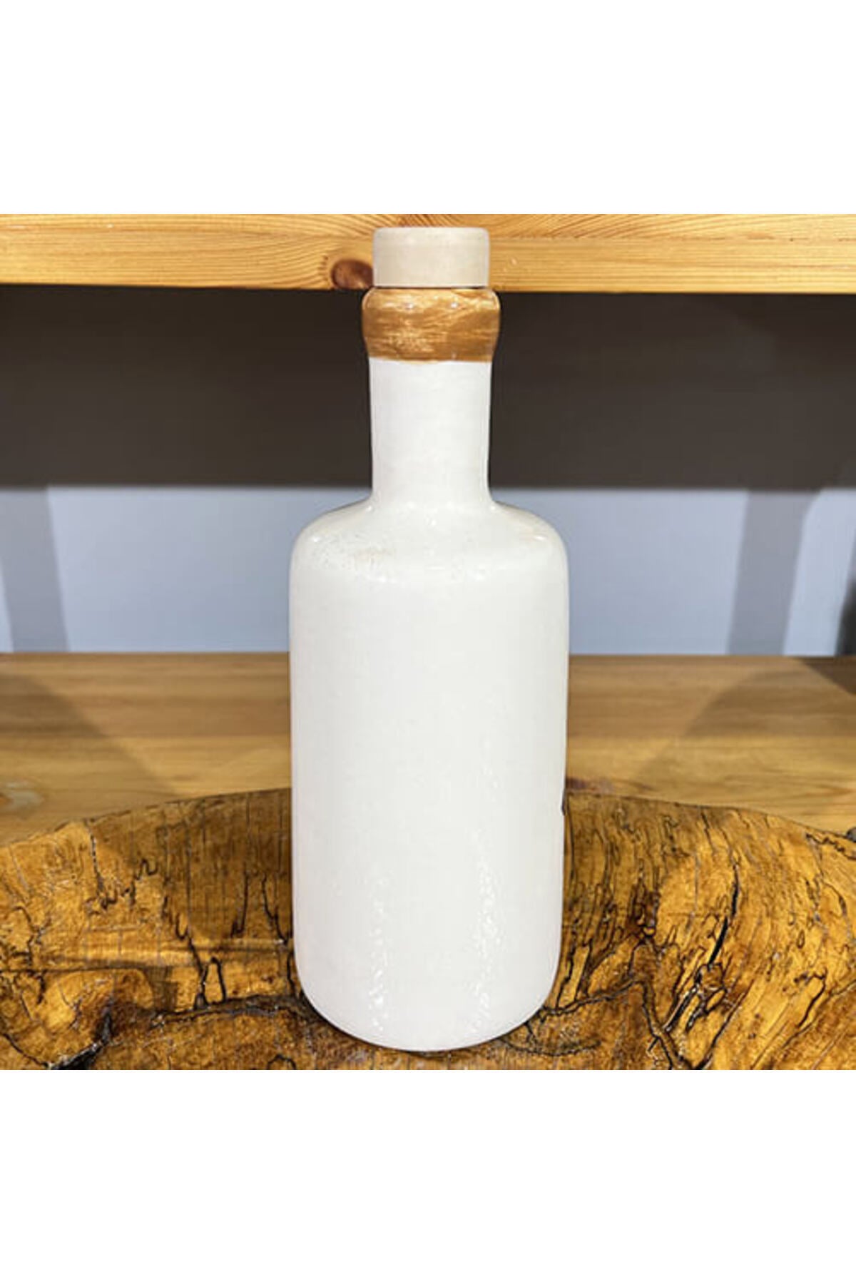Cini Evi Seljuk Bird Patterned Olive Oil Bottle - MALLTURK