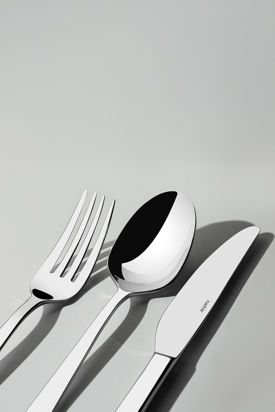 Nehir deniz Plain 6 Place Setting 36 Piece Flatware Set - MALLTURK