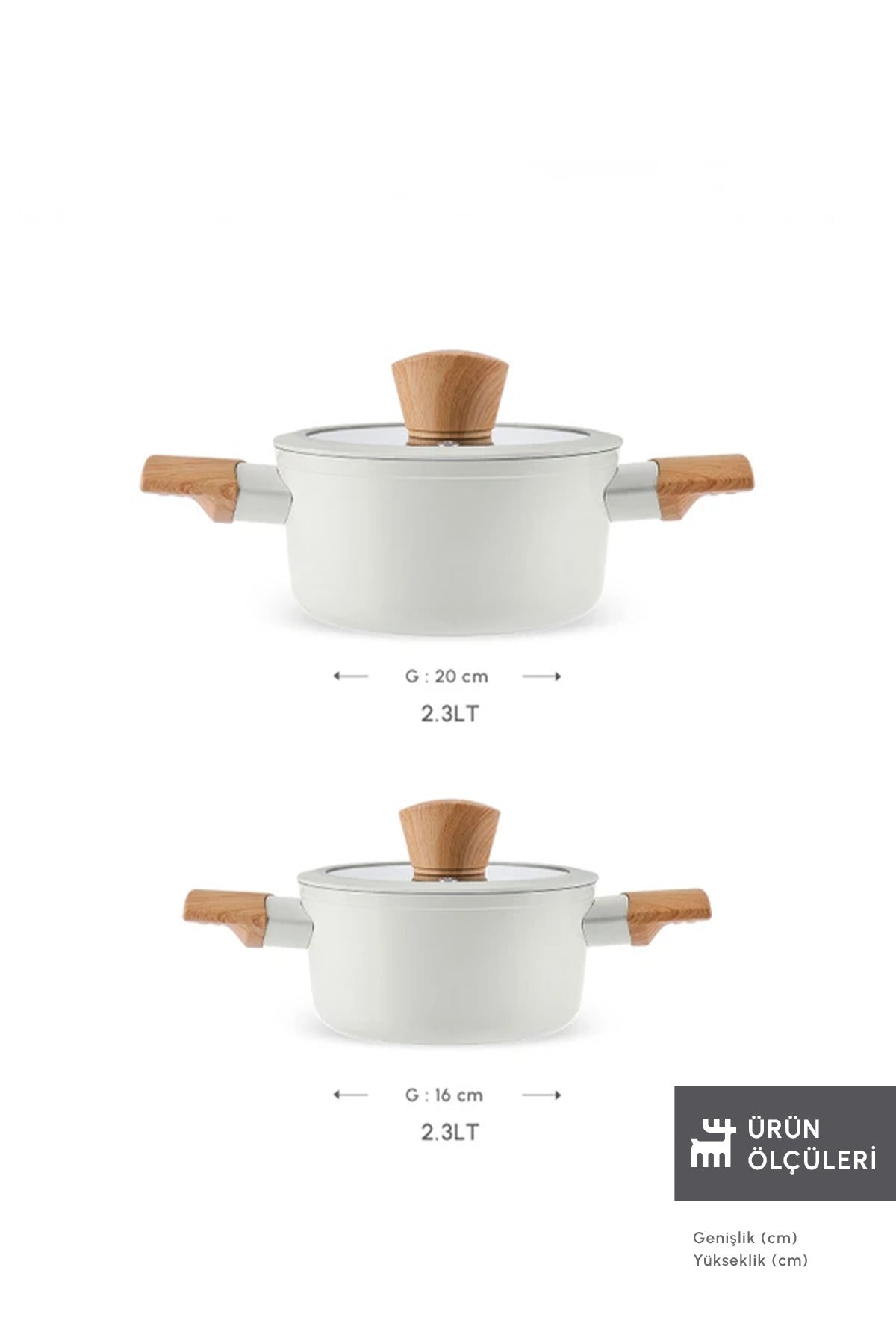 Karaca x Refika Swiss Crystal Almond Induction Compatible Midi 4 Piece Cookware Set - MALLTURK