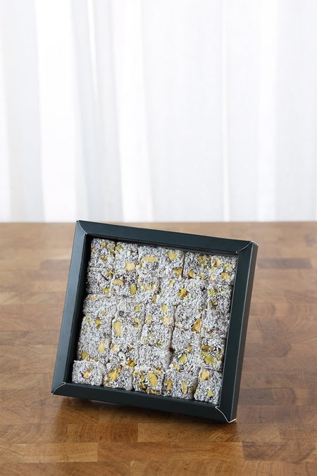 Antep Pazari Pistachio Coconut Extra Turkish Delight Double Roasted 270 g - MALLTURK