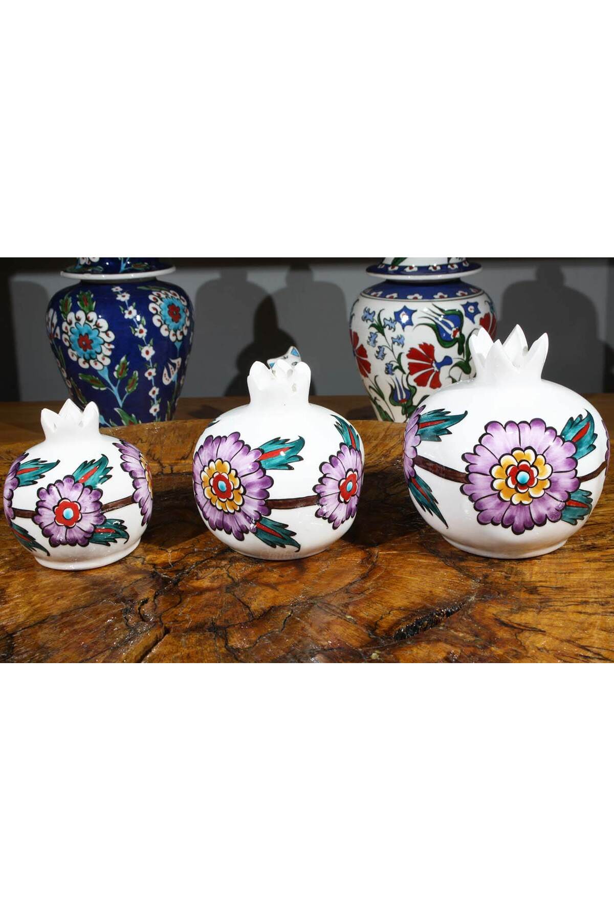 Cini Evi Tile Pomegranate Set - MALLTURK