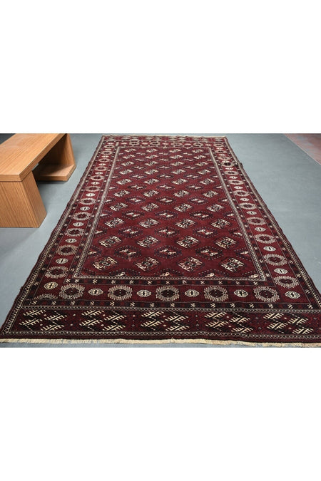 Kayra Export Hand-Woven Rug, Multicolor Rug, Turkish Rug, 202x356 Cm