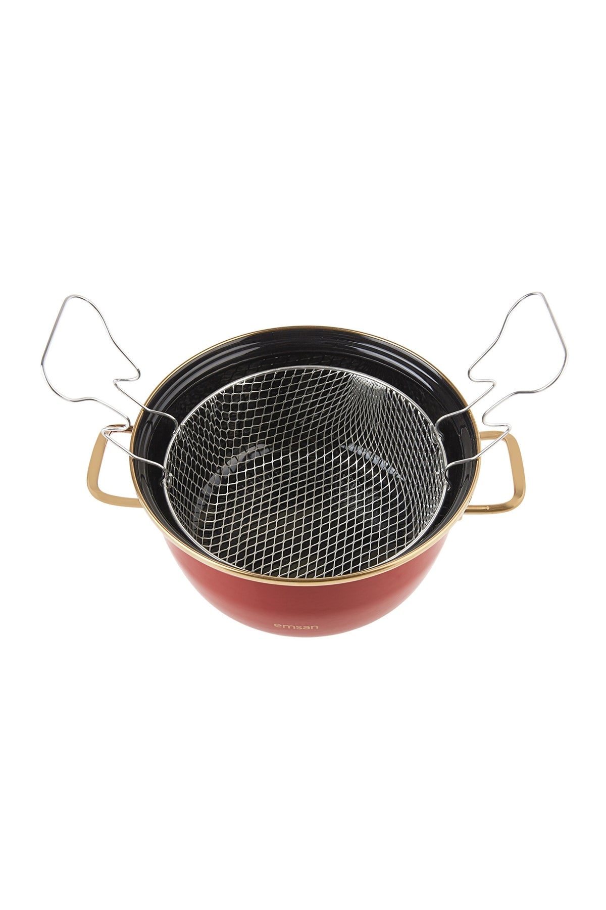 Emsan Retro Enamel Frying Pot
