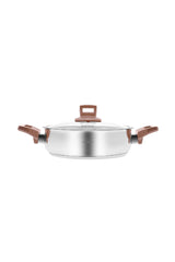 Karaca Senna Induction Compatible Saute Pan Rose