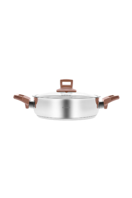Karaca Senna Induction Compatible Saute Pan Rose