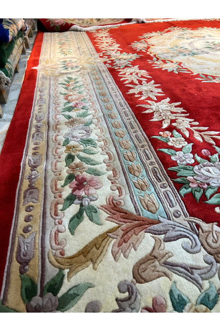 RD RAMAZAN DAG Hand Rug Art Hand-Woven Embossed Chinese Rug Premium Quality Size 425x307 - MALLTURK