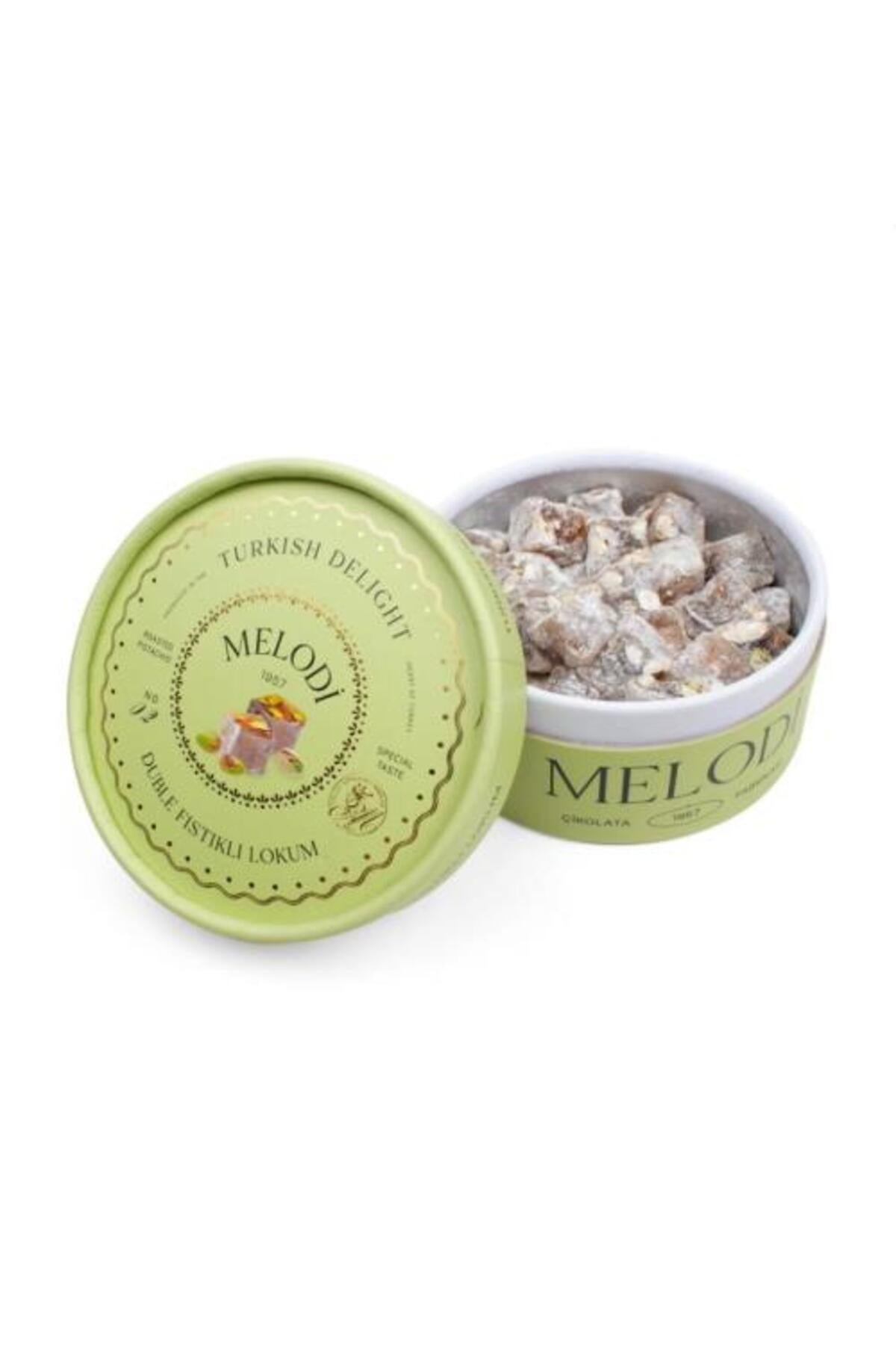 Melodi cikolata Extra Pistachio Turkish Delight 250 g - MALLTURK