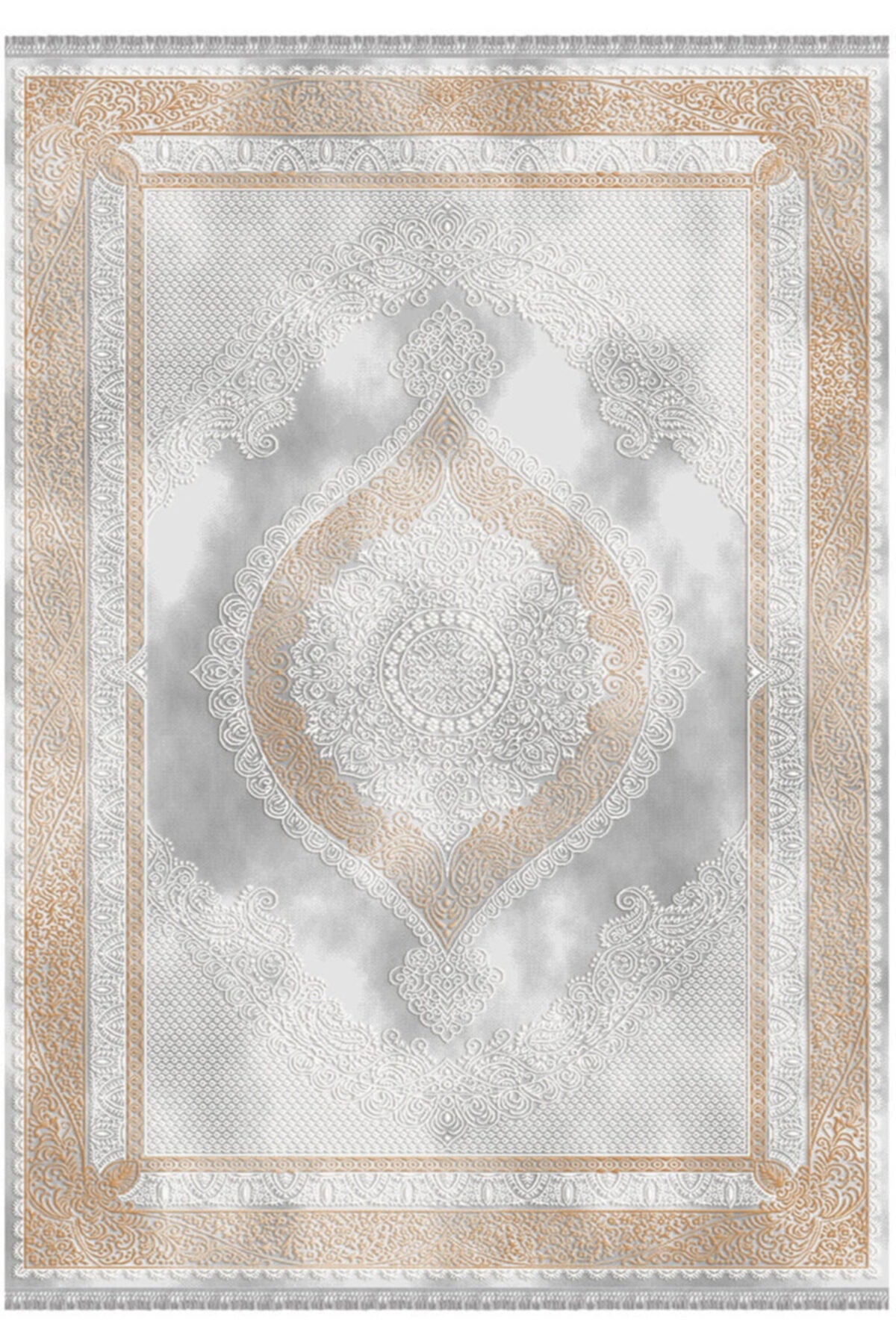 Silk Rug Ekru Blossom Yikanabilir Rug 13416 200x300 - MALLTURK