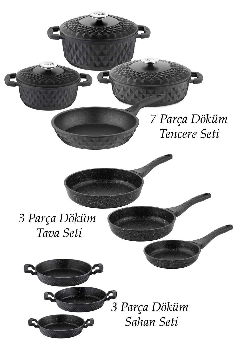 Tac 13 Piece Cast Pisirme Set - MALLTURK