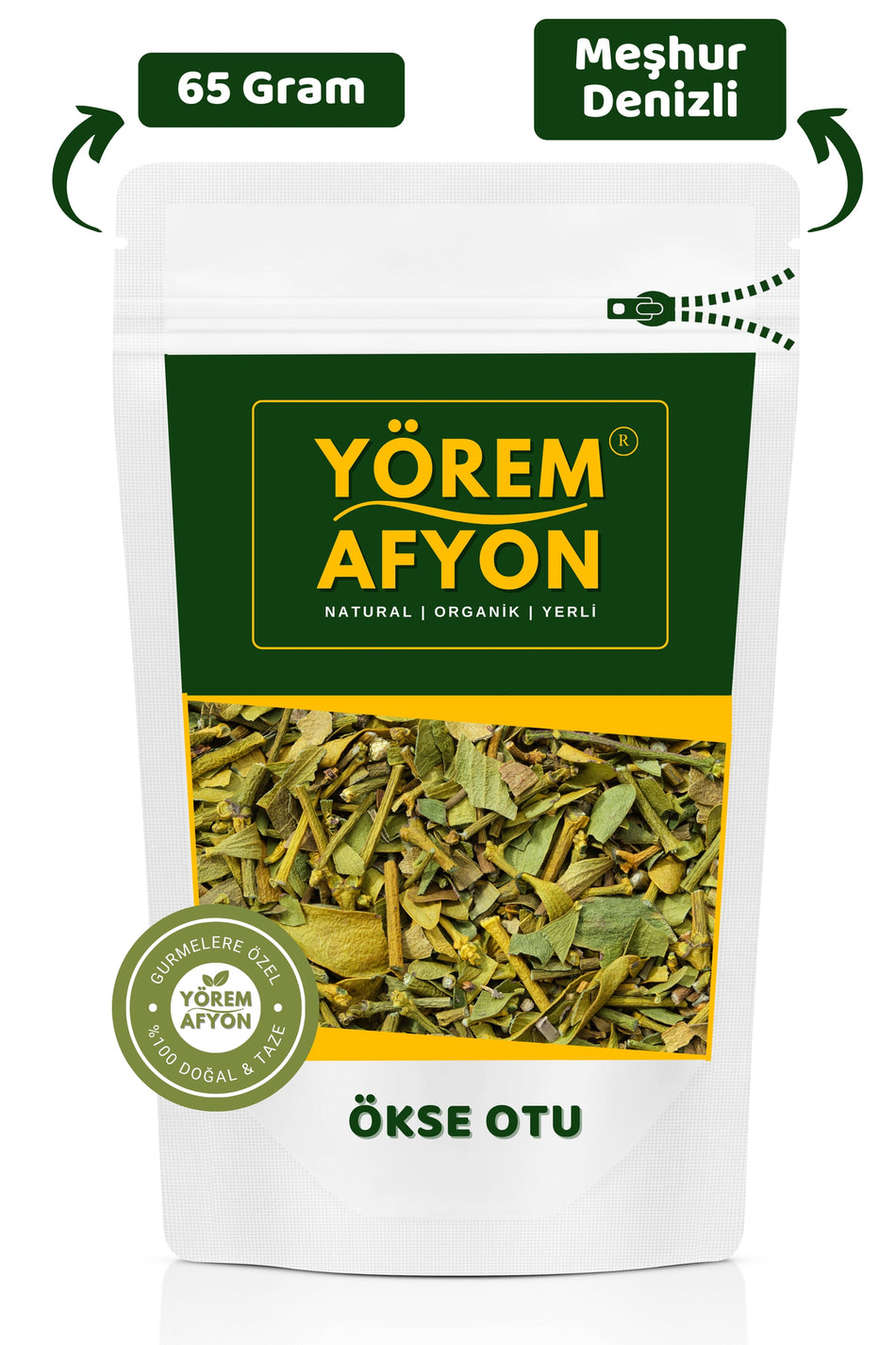 Gülçehre berühmtes lokales Produkt aus der Region Denizli, getrocknete Mistel, Gevele, Kiefernzapfen {Viscum album} | 65 g.