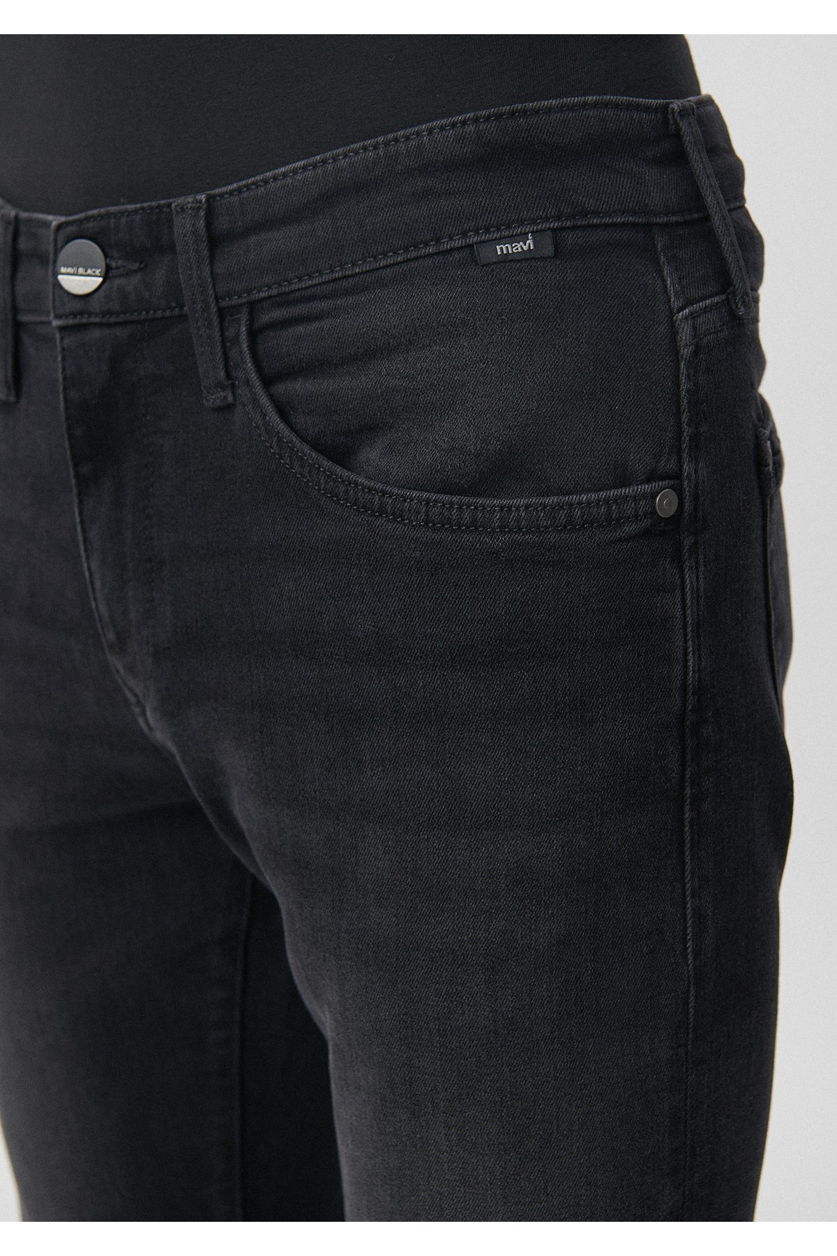 Mavi Marcus Black Anthracite Jeans 0035185184 - MALLTURK