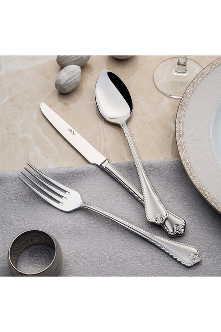 Nehir fulya Satin 6li Dinner Spoon - MALLTURK